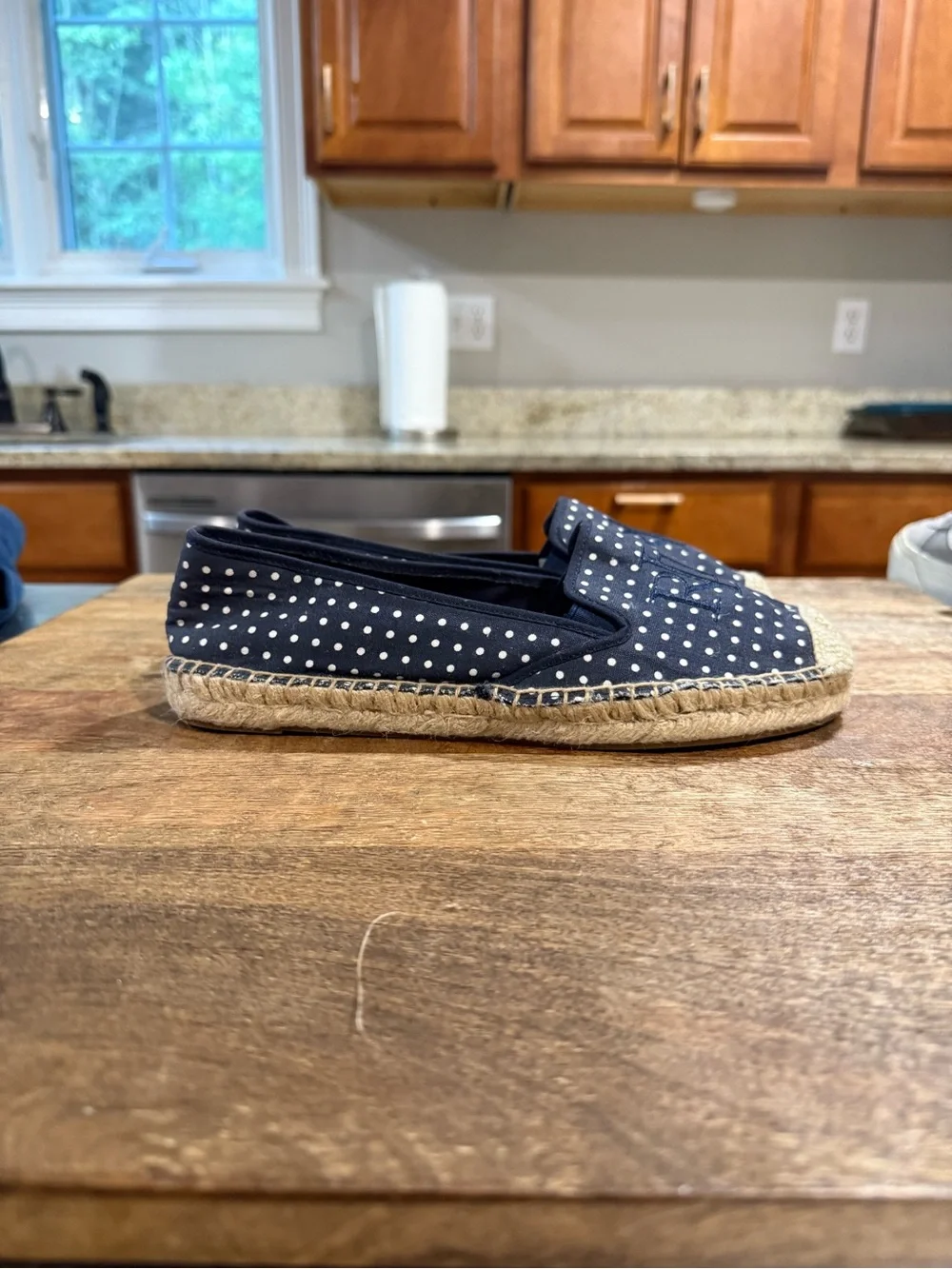 Lauren Ralph Lauren Women's Cameron Logo Slip-On Espadrille Flats